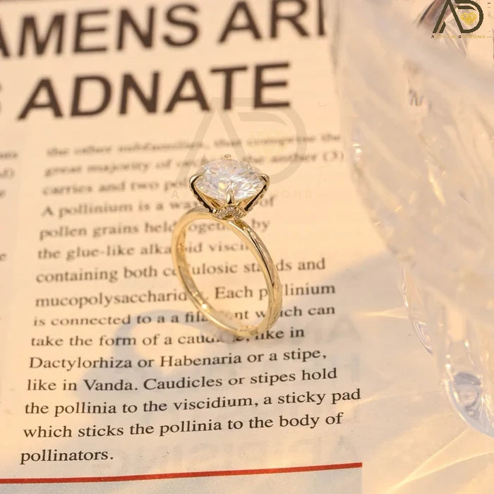Engagement Ring with Prong Setting