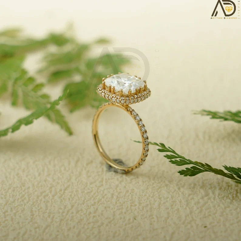 Stylish Cushion Cut Rings