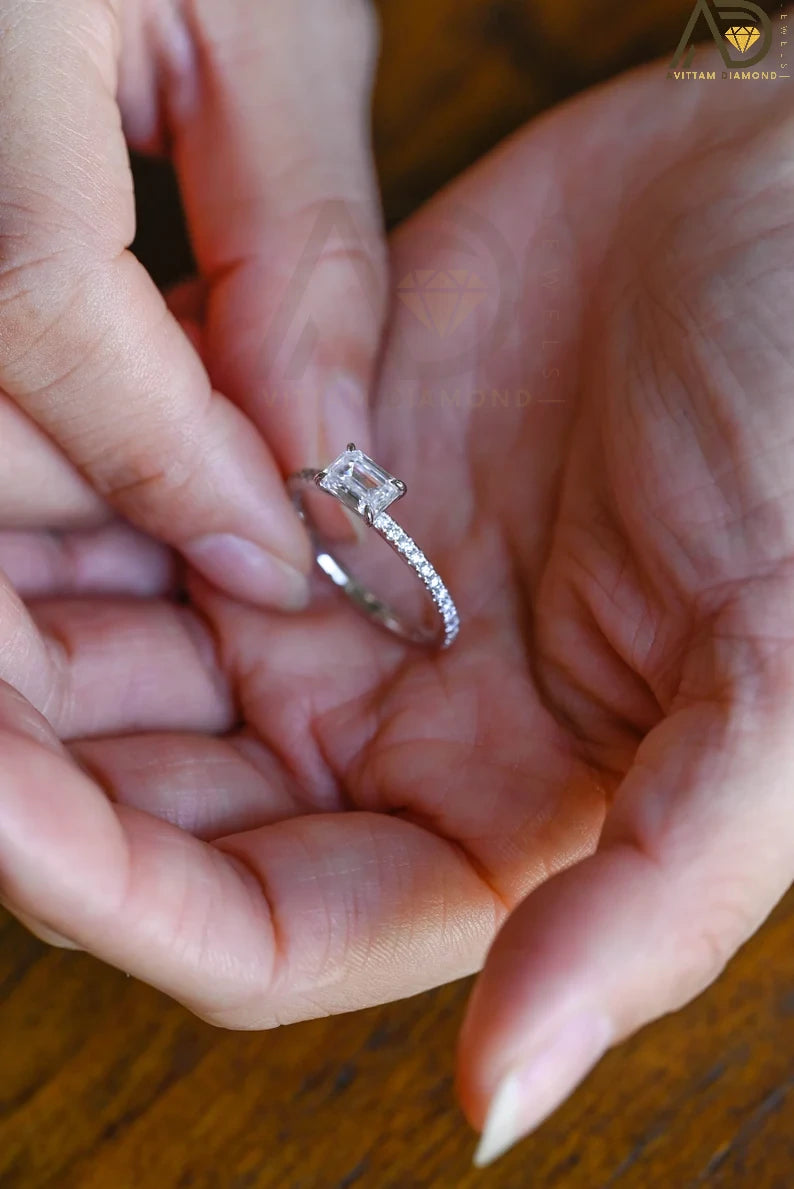 Gift for Her, Proposal Ring for Women,
