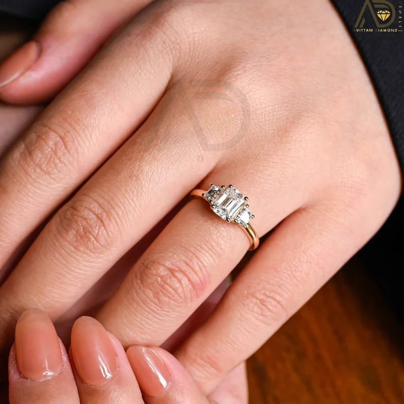 Wedding Ring for Her Moissanite
Anniversary Gift Moissanite Ring |
Moissanite Promise Ring for Wife