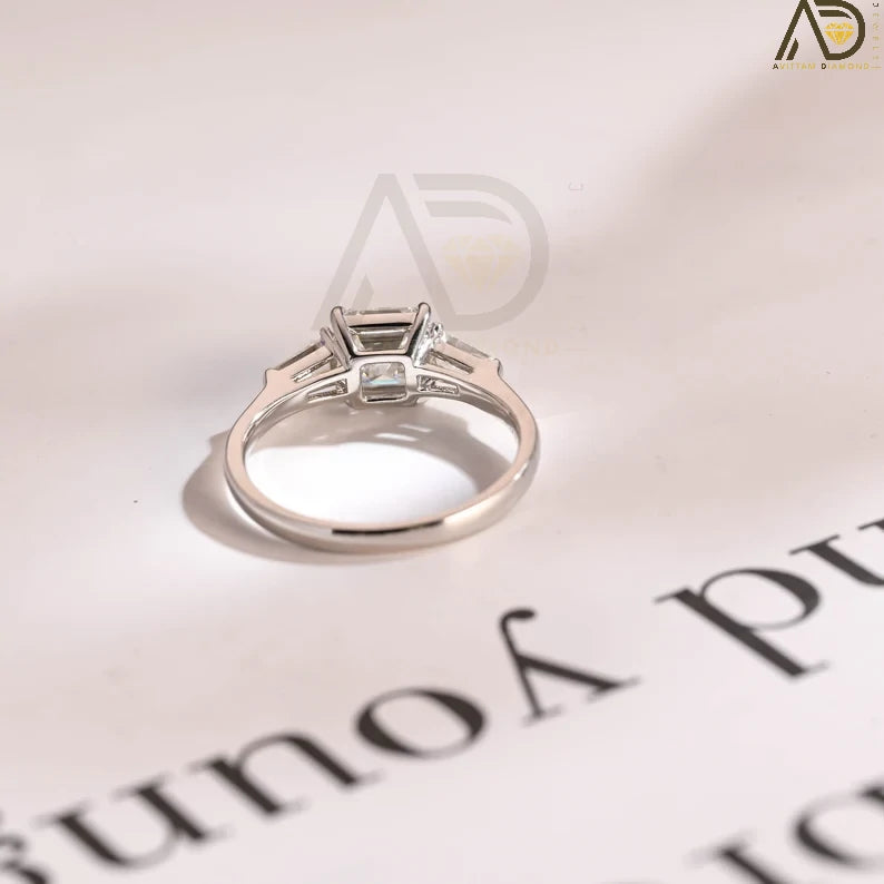 Unique Asscher Cut Rings