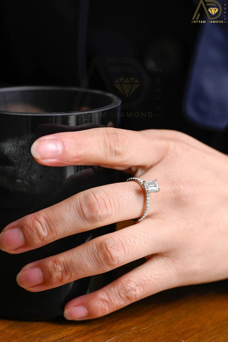 Half Eternity Engagement Ring