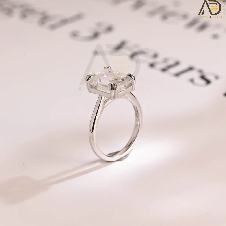 Solid Gold Engagement Ring