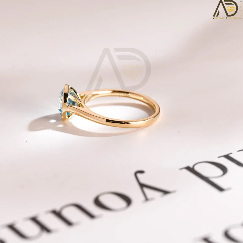Timeless Aquamarine Rings