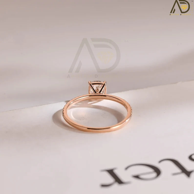 Elegant Moissanite Engagement Rings