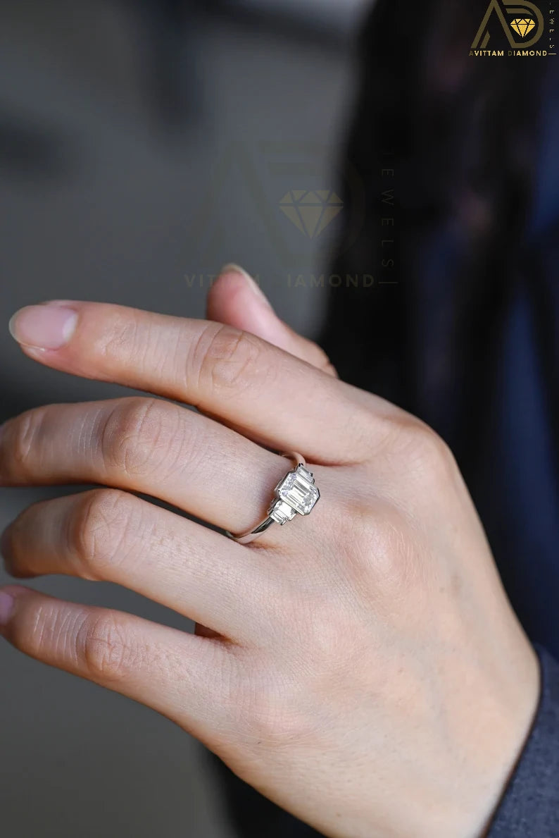 fine gold engagement ring, timeless wedding ring