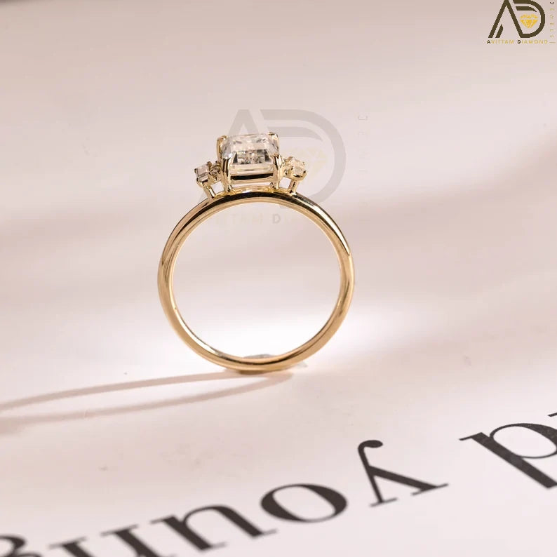 Classic Moissanite Anniversary Ring
