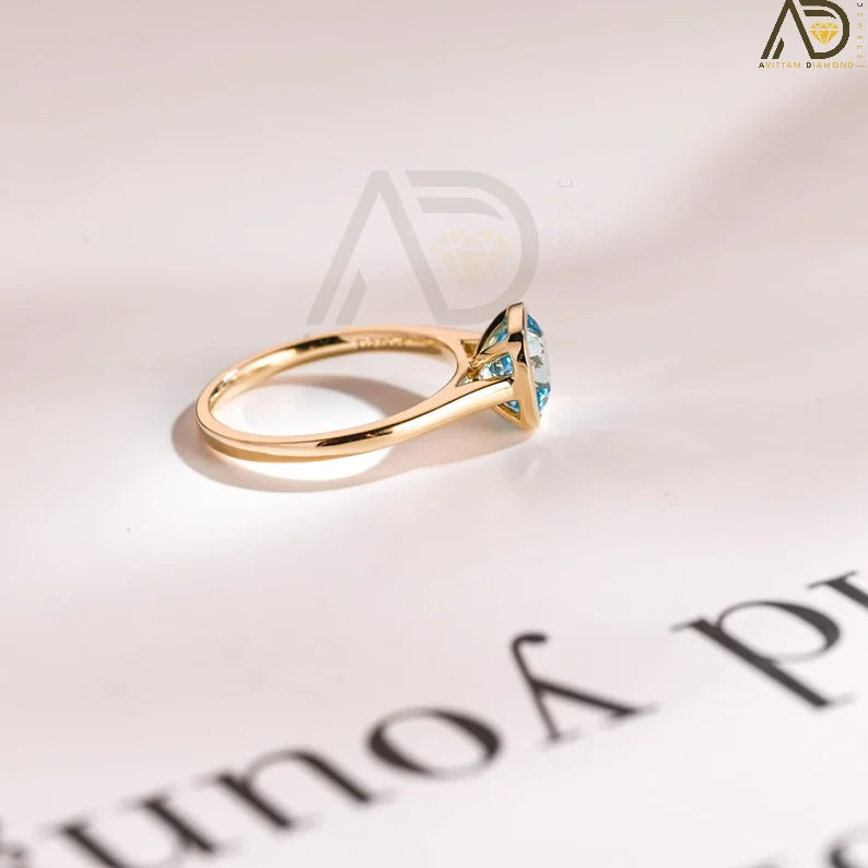 Beautiful Cushion Cut Aquamarine