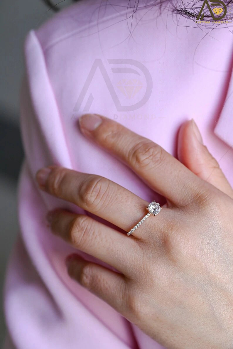Romantic Moissanite Ring Collection