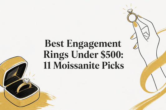 Best Engagement Rings Under $500 (2026): 11 Moissanite Picks