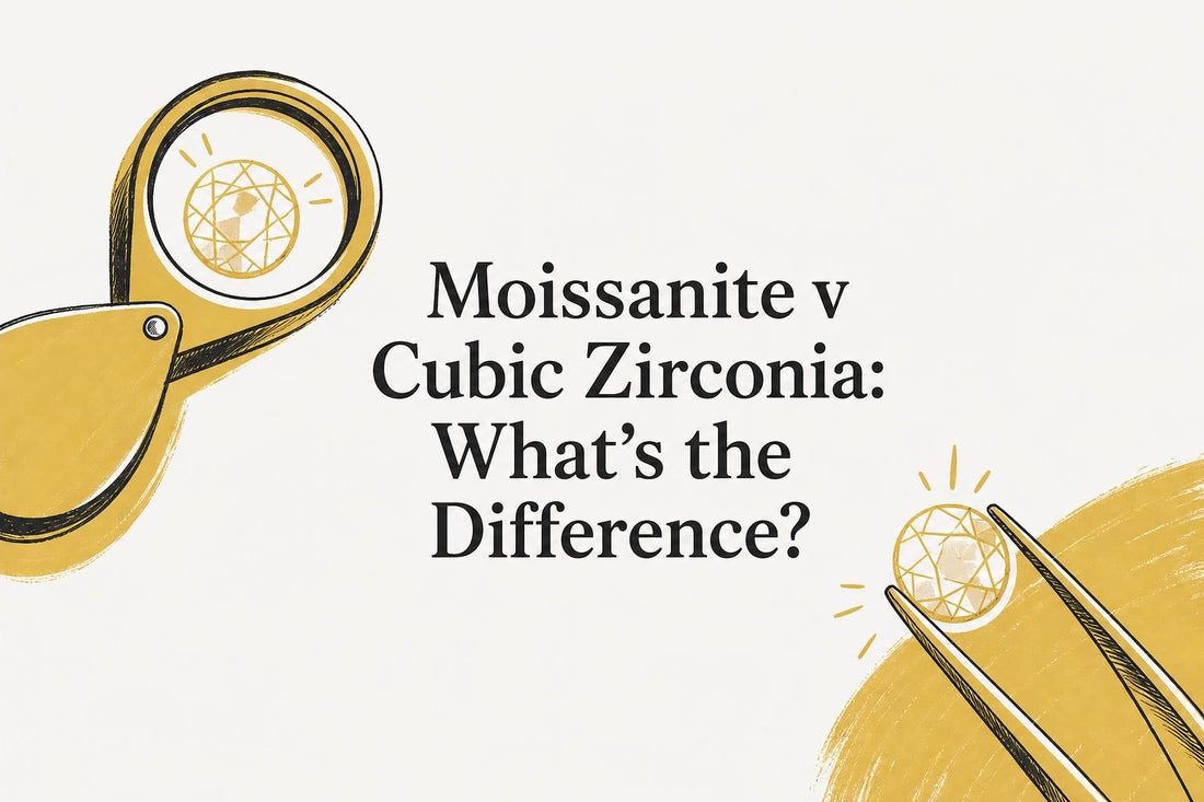 Moissanite v Cubic Zirconia: What’s the Difference? (2026)