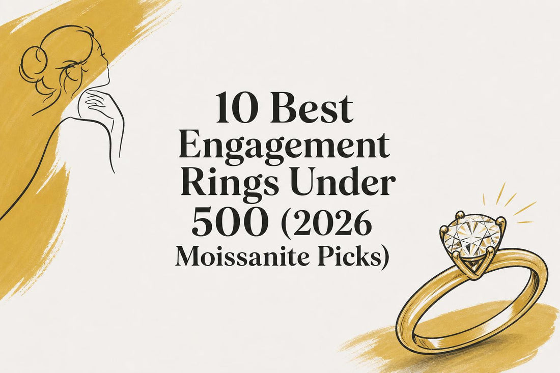 10 Best Engagement Rings Under 500 (2026 Moissanite Picks)