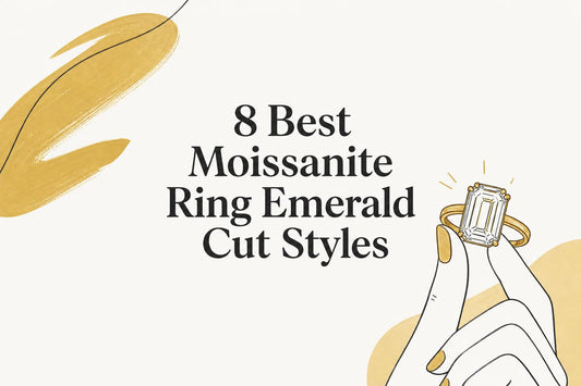 8 Best Moissanite Ring Emerald Cut Styles (2026 Guide)