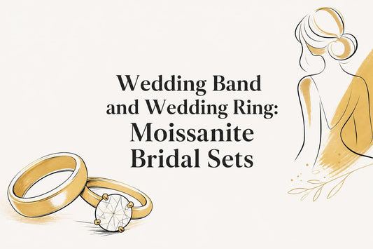Wedding Band and Wedding Ring: Moissanite Bridal Sets 2026