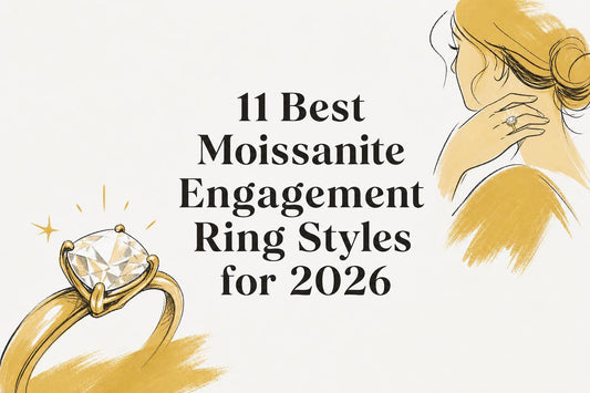 11 Best Moissanite Engagement Ring Styles for 2026