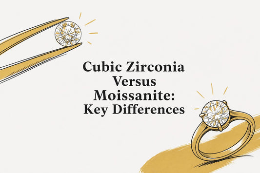 Cubic Zirconia Versus Moissanite: 2026 Key Differences