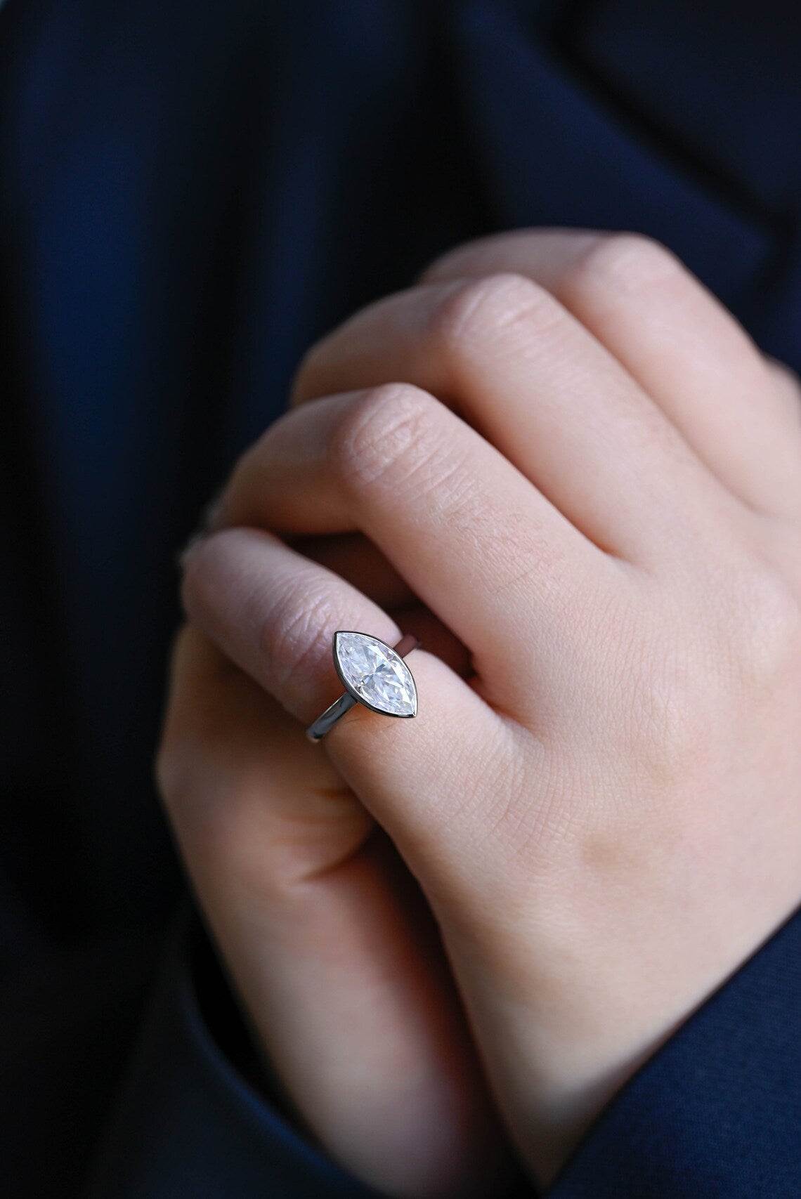 Moissanite bridal jewelry