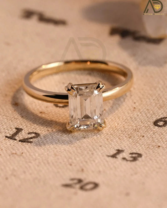 Two Prong Setting Engagement Ring
