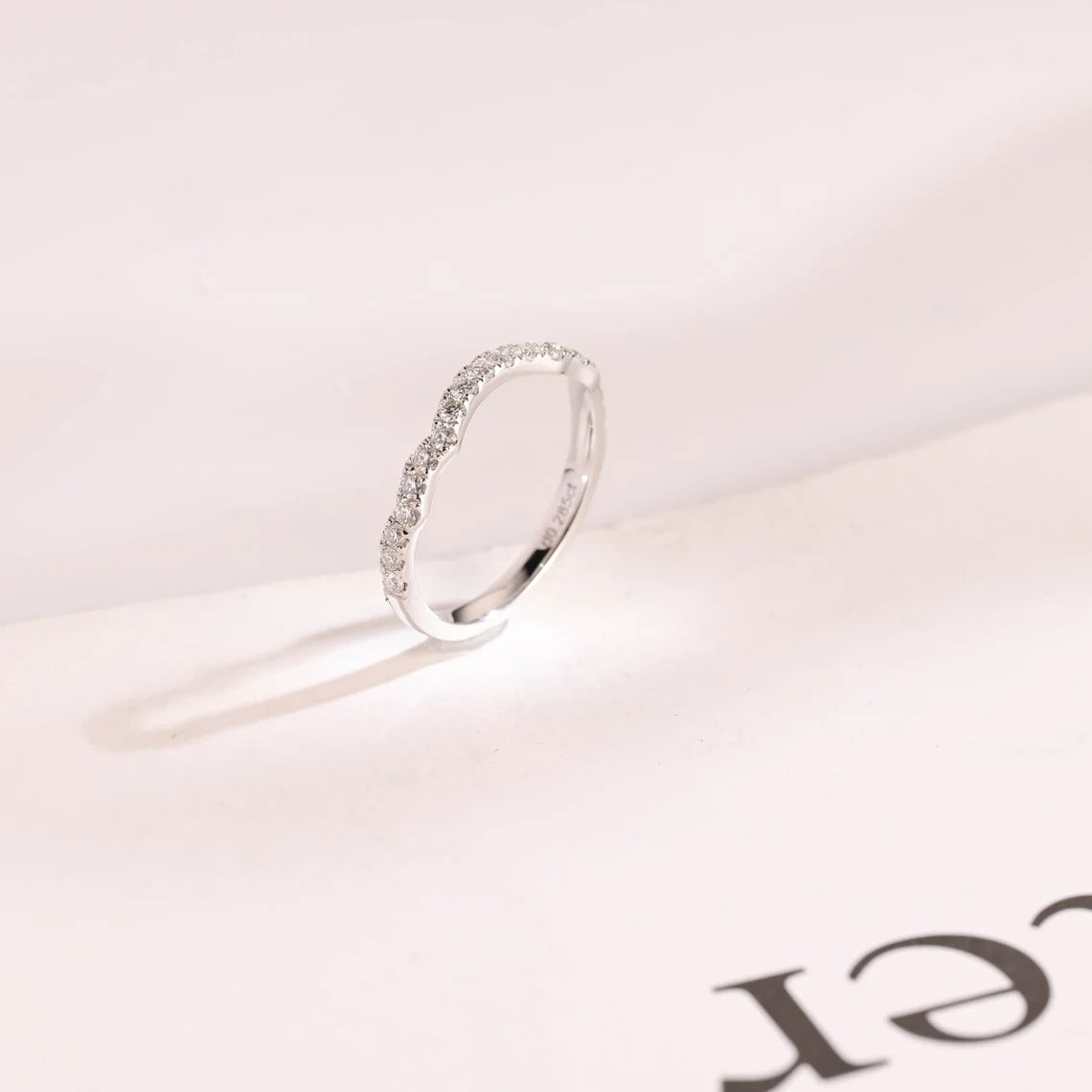 Half eternity ring