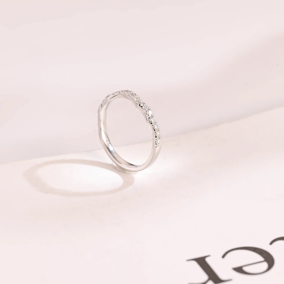 Minimalist wedding band