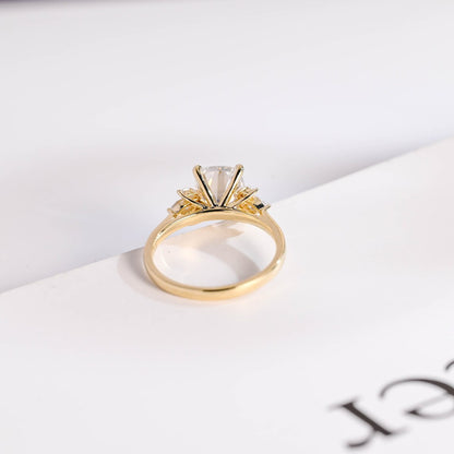 Marquise Cluster Ring