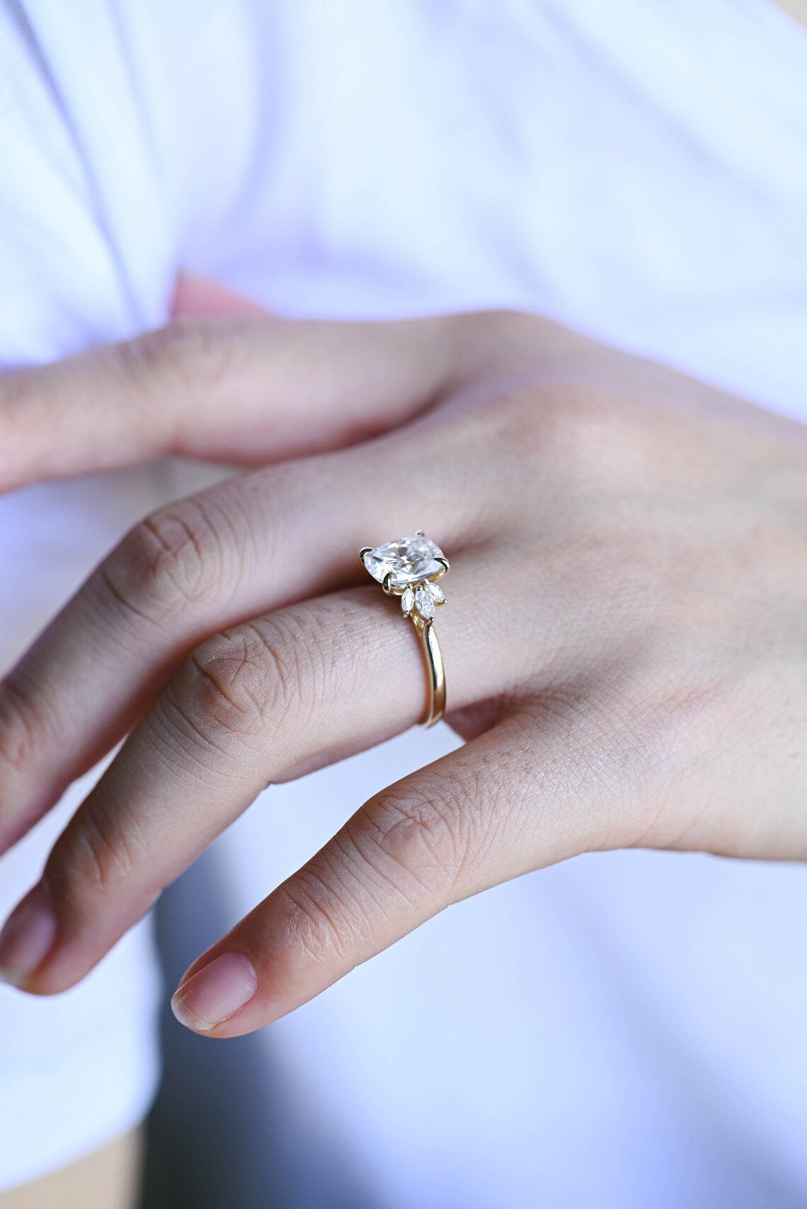 Moissanite Anniversary Gift