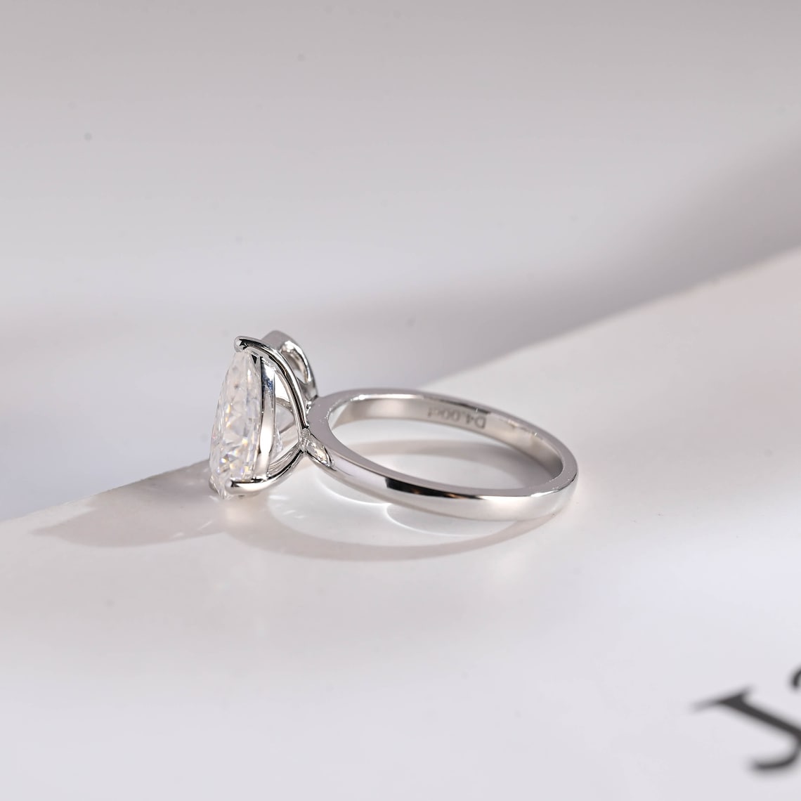 Contemporary bridal ring