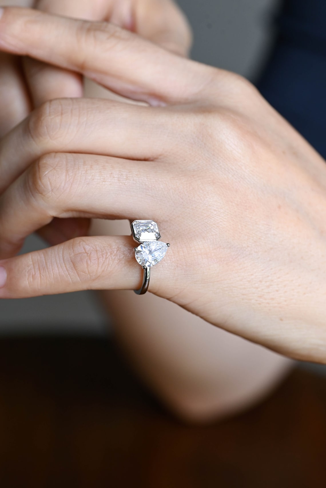 Anniversary ring gift for her