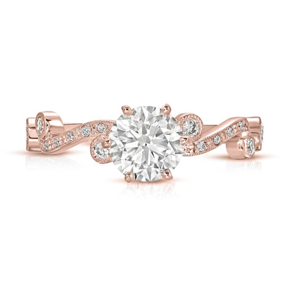 Rose gold ring