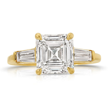 Yellow gold wedding ring