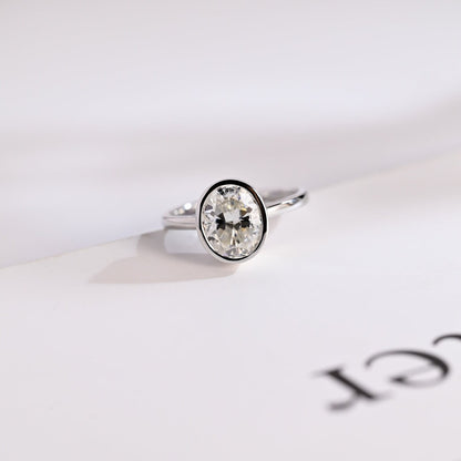 Bezel Setting Solitaire Ring