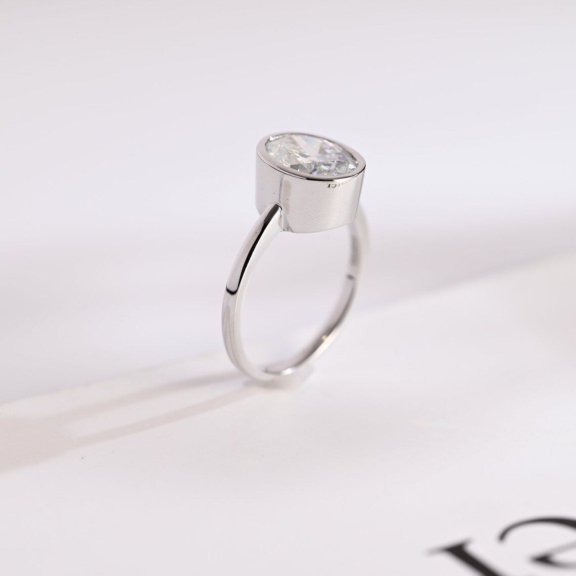 Modern Bezel Ring