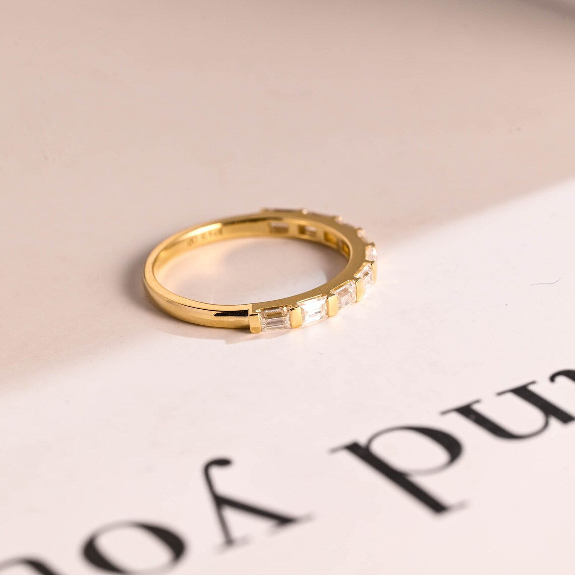 Dainty wedding band