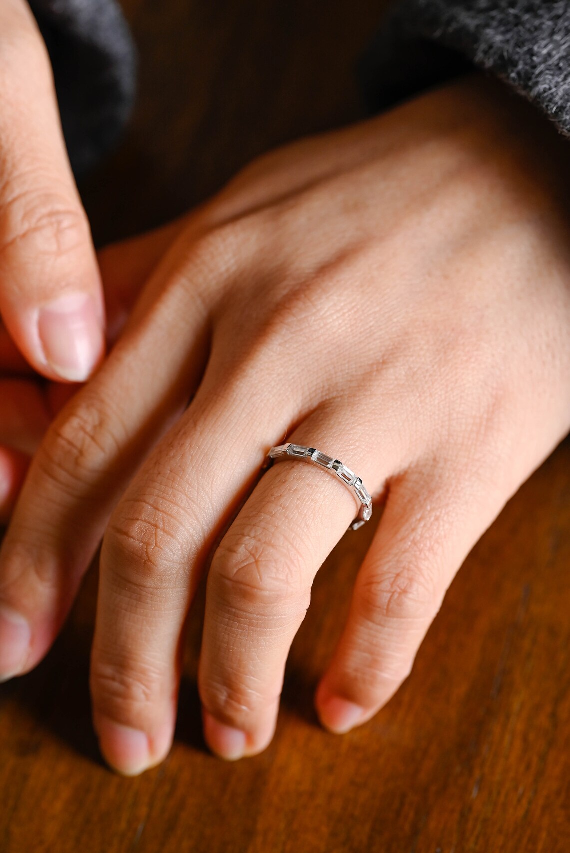 Bridal eternity band