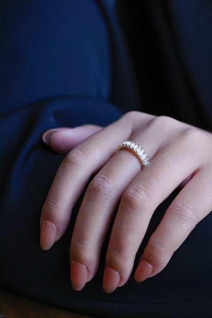 Minimalist luxury ring