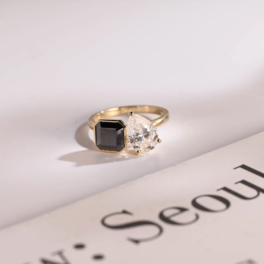 Two stone promise ring 