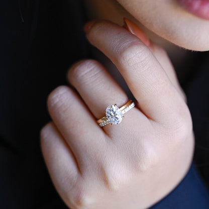 Classic bridal ring set