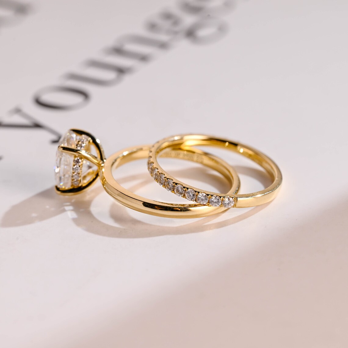 Anniversary ring set