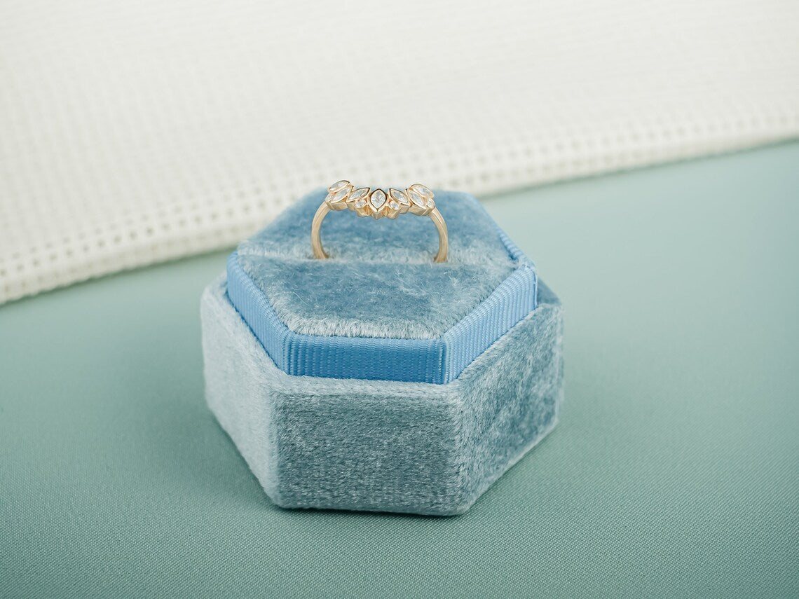 Stackable bridal ring