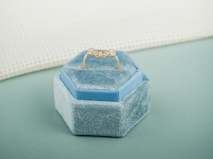 Stackable bridal ring