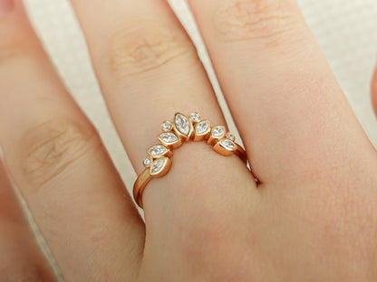 Fine moissanite ring