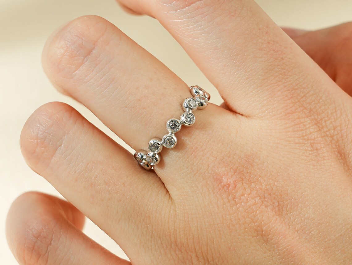 Handmade eternity ring