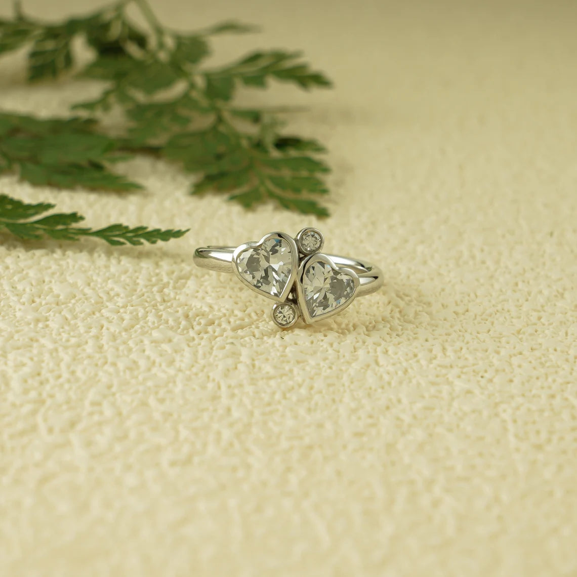 Love symbol ring