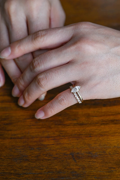 Bridal jewelry ring set