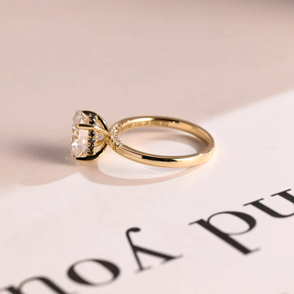 lab grown diamond ring,
