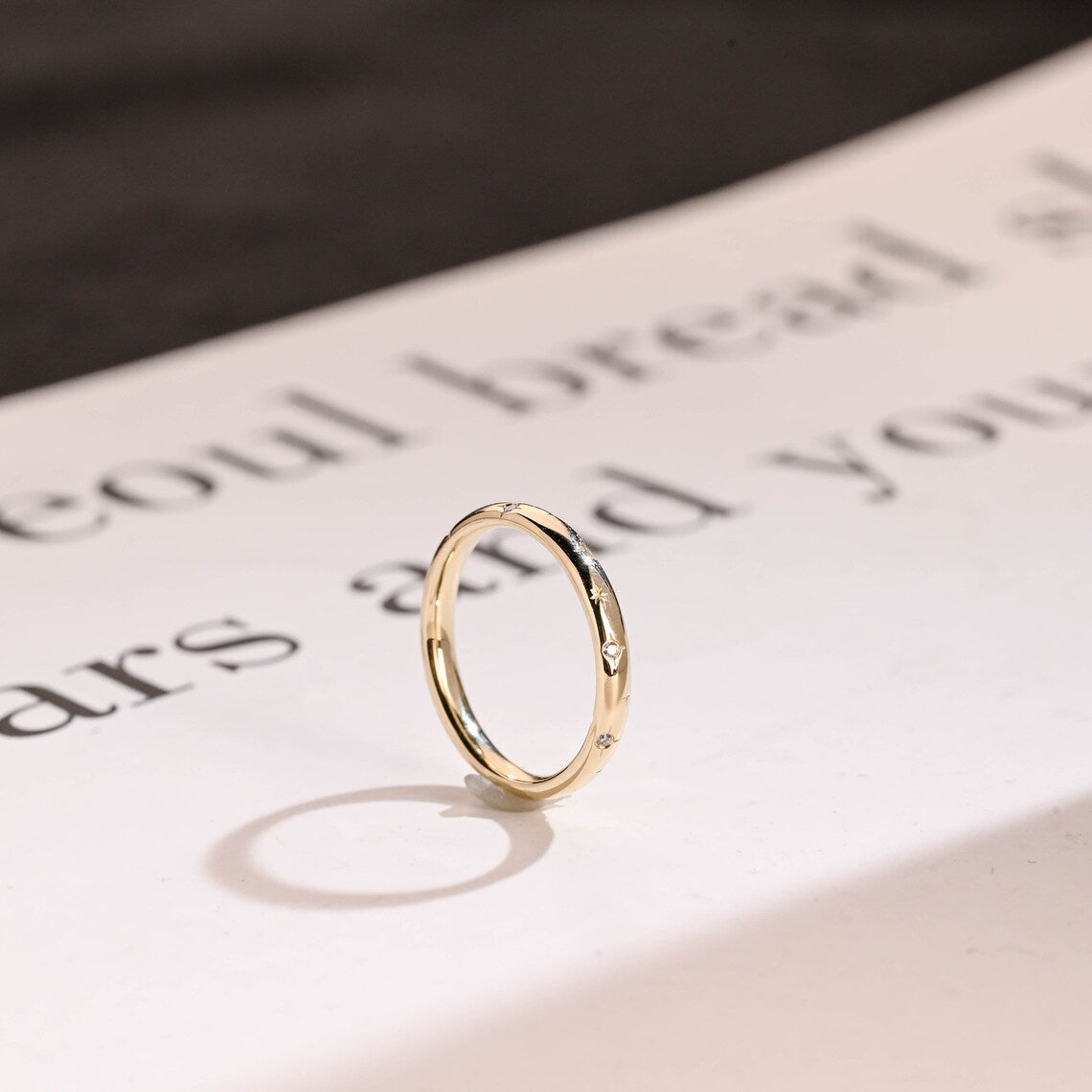 Diamond accent ring