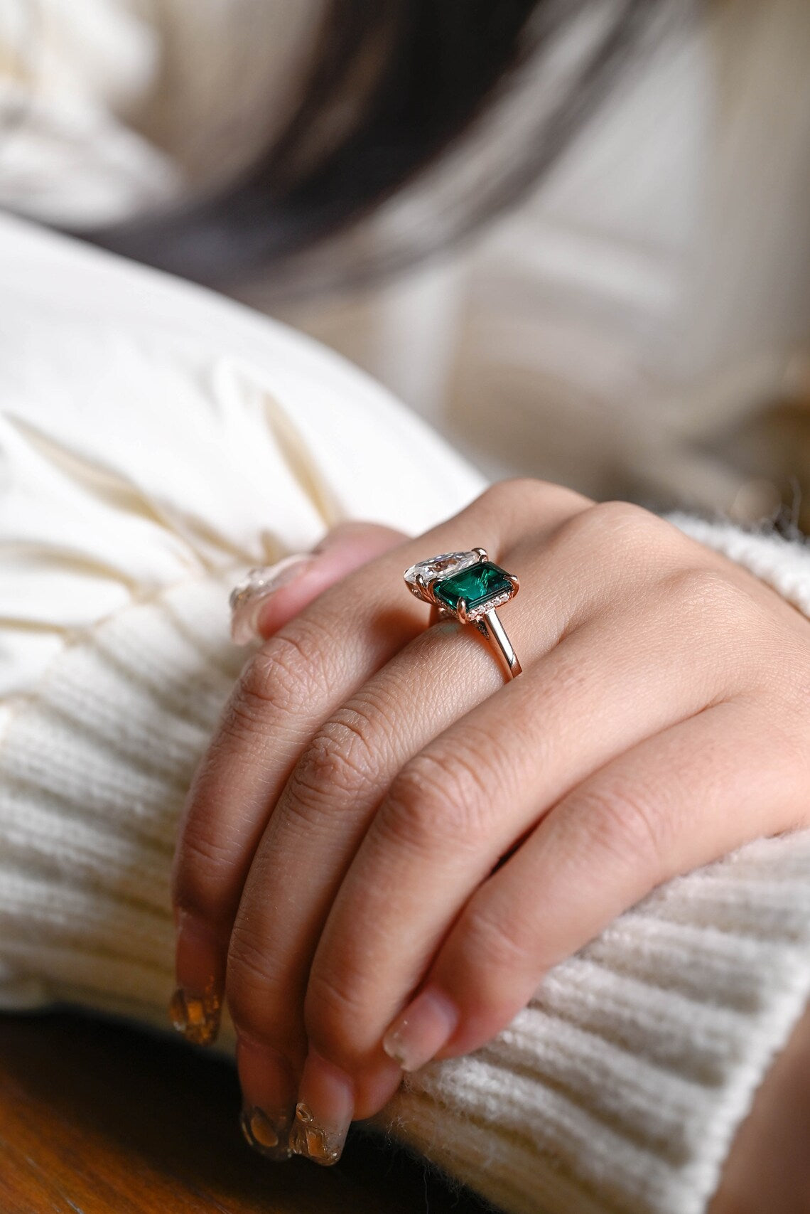 Romantic promise ring