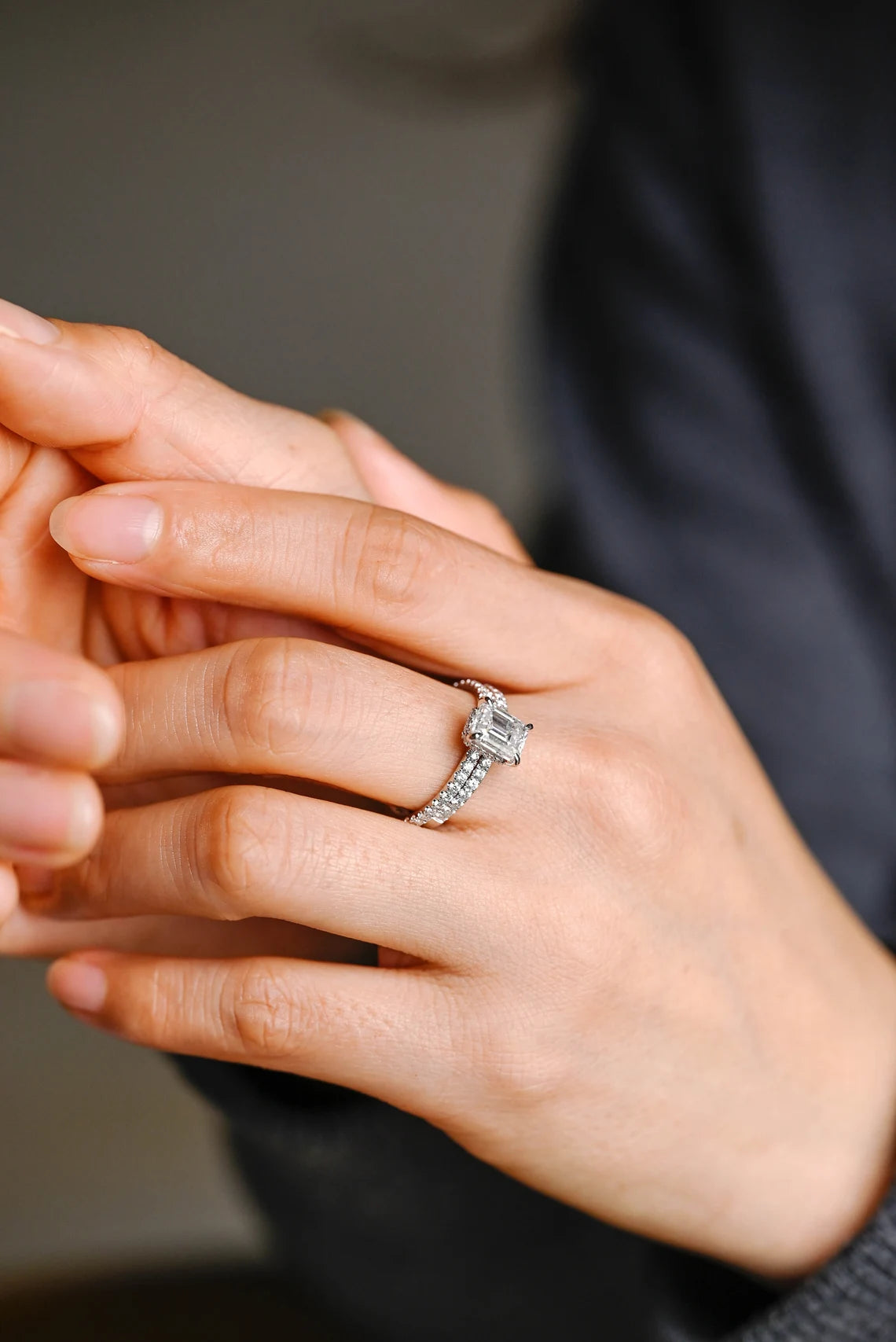 Fine jewelry bridal set