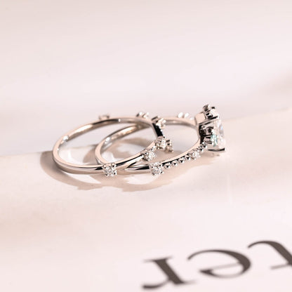 Bridal ring set for her