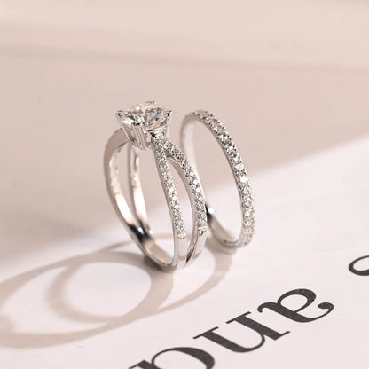 Split shank engagement ring